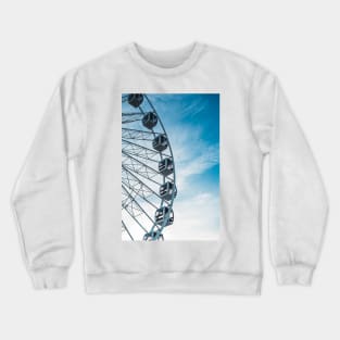 Blue Sky Ferris Wheel Crewneck Sweatshirt